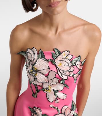 Besticktes Minikleid | Leo Lin