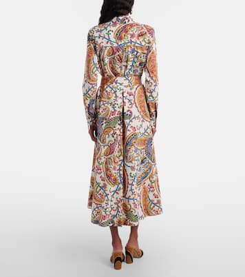Wickelkleid aus Baumwolle | Etro