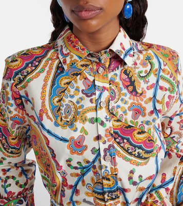 Wickelkleid aus Baumwolle | Etro