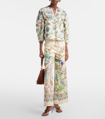 Bedruckte Wide-Leg Jeans | Etro