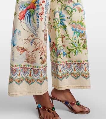 Bedruckte Wide-Leg Jeans | Etro