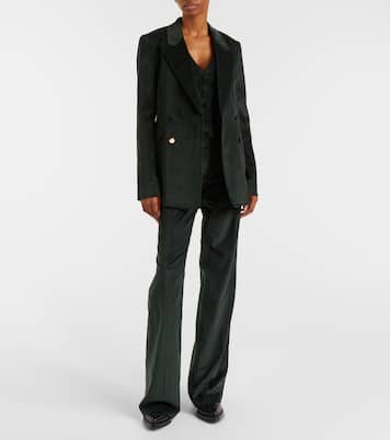 Vesta cotton corduroy flared pants | Gabriela Hearst