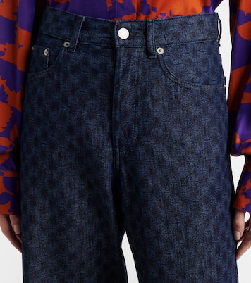 Jean ample à fleurs | Dries Van Noten