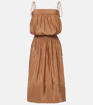 Midikleid aus Satin | Saint Laurent