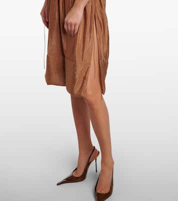 Midikleid aus Satin | Saint Laurent