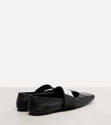 Ballerinas Sliced Square aus Leder | Givenchy