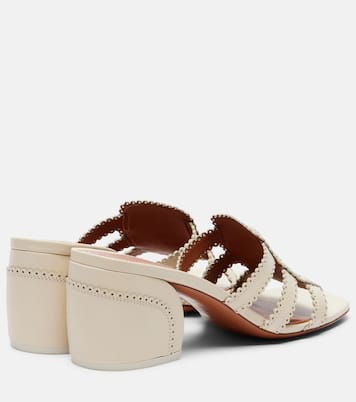 Goldie 65 leather mules | Zimmermann