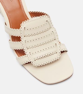 Goldie 65 leather mules | Zimmermann
