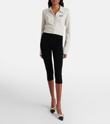 Logo wool cardigan | Chloé