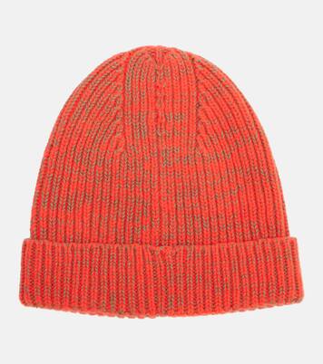 Ribbed-knit wool and cotton beanie | JW Anderson