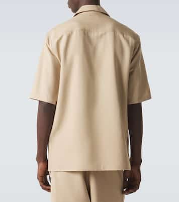 Camicia da bowling in seta | Le Kasha