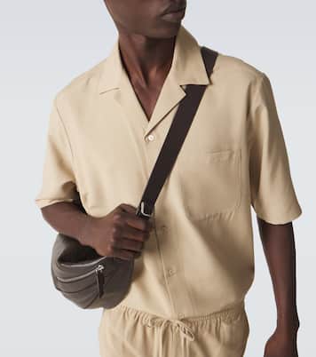 Camicia da bowling in seta | Le Kasha