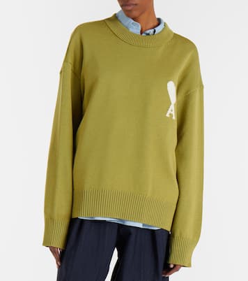 Ami De Cœur wool and cotton sweater | Ami Paris