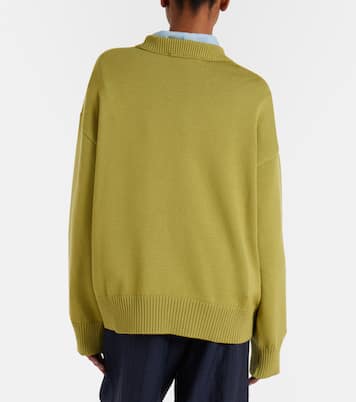 Ami De Cœur wool and cotton sweater | Ami Paris