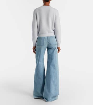 Pantaloni regular Delmonico in cotone | Khaite