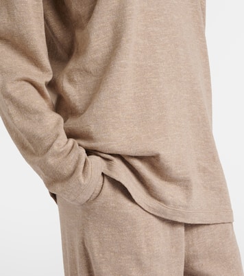 Polopullover Niosa aus Baumwolle und Leinen | The Row