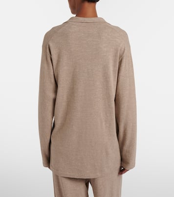 Polopullover Niosa aus Baumwolle und Leinen | The Row