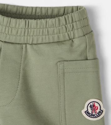 Bébé – Short en coton mélangé à logo | Moncler Enfant