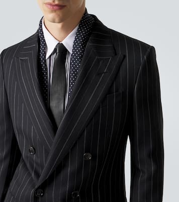 Blazer rayé en laine | Tom Ford