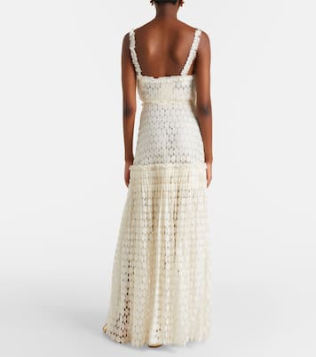 Aris cotton-blend lace maxi skirt | Ulla Johnson