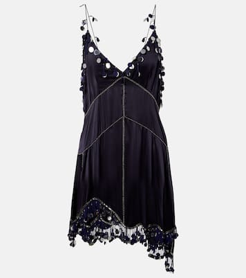 Ludna embellished silk satin minidress | Isabel Marant