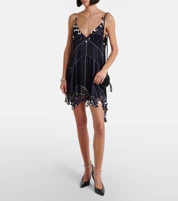 Ludna embellished silk satin minidress | Isabel Marant