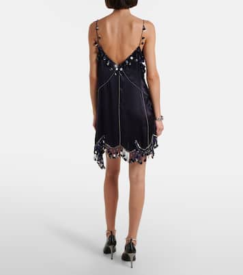 Ludna embellished silk satin minidress | Isabel Marant