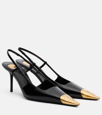 Slingback-Pumps Jeanne 75 aus Leder | Saint Laurent