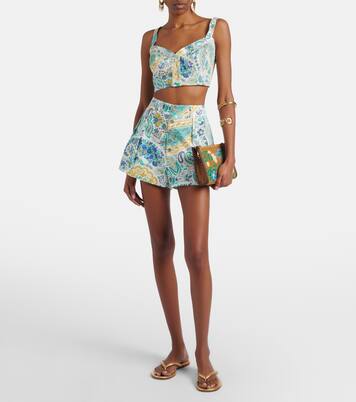 Shorts in cotone con stampa paisley | Etro