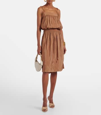 Lidia leather-trimmed mules | Paris Texas