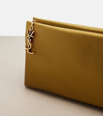 Evening satin clutch | Saint Laurent