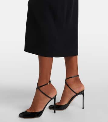 Vestido midi Mitchell con bufanda | Altuzarra