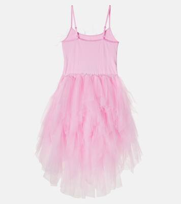 Vestido Glitz de tul con plumas y lentejuelas | Tutu Du Monde