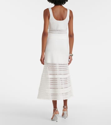 Westly open-knit midi skirt | Simkhai