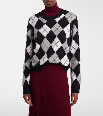 Antoni argyle cashmere sweater | Lisa Yang