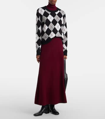 Antoni argyle cashmere sweater | Lisa Yang