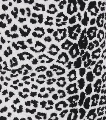 Robe en jacquard de laine et cachemire | Dundas