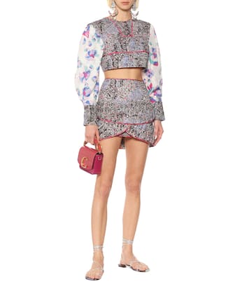 Bedrucktes Cropped-Top Faxinal | Isabel Marant