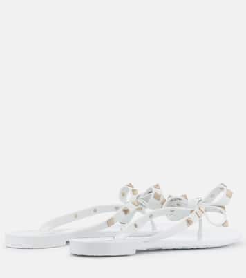 Valentino Garavani Rockstud PVC sandals | Valentino Garavani