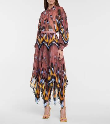 High-Rise-Maxirock Isobel mit Print | Altuzarra