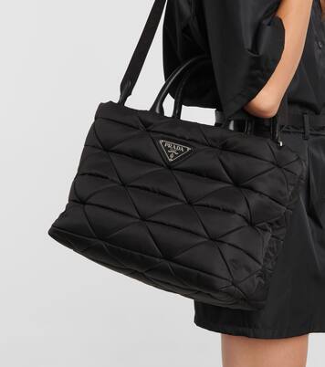Gesteppte Tote Bag aus Re-Nylon | Prada