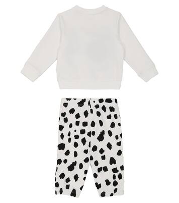 Baby cotton sweatshirt and pants set | Stella McCartney Kids