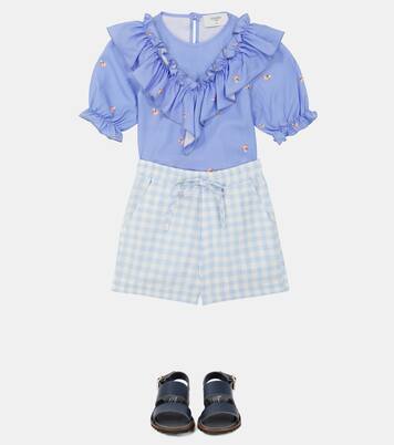 Linley ruffle-trimmed top | Paade Mode