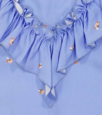 Linley ruffle-trimmed top | Paade Mode