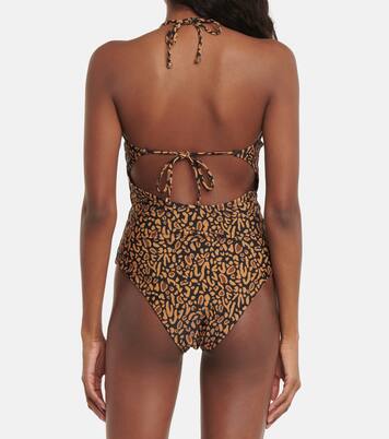 Maillot de bain Daylin à motif léopard | Nanushka