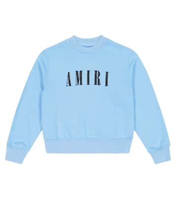 Logo cotton sweatshirt | Amiri Kids