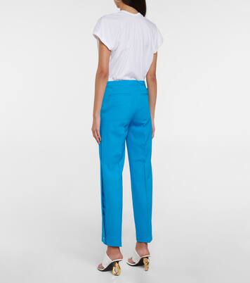 Wool and mohair straight pants | JW Anderson