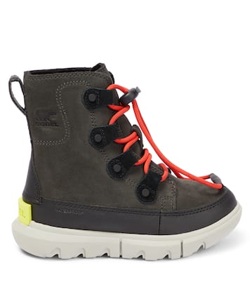 Schneestiefel Explorer aus Veloursleder | Sorel Kids