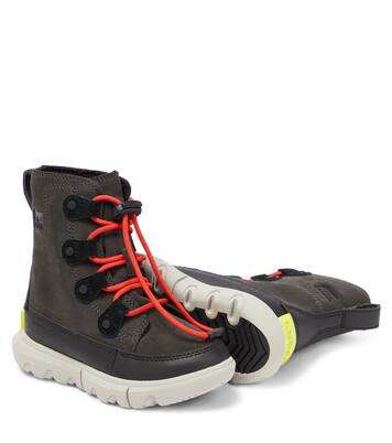 Schneestiefel Explorer aus Veloursleder | Sorel Kids