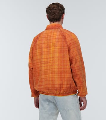Graenmo linen-blend half-zip sweater | Ranra